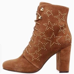 NEW! THE FIX Scheena Suede Embellished Boots 8.